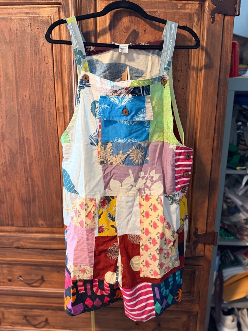 Ashley Taylor Multicolor Patchwork jumper